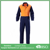 High Visibility Two Tone Lightweight Cotton Drill Coverall