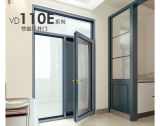 Push Pull Interior Aluminium Casement Door with Double Tempered Glass