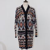 Ladies' Colorful Cardigan with Lose Version and Soft Handfeel