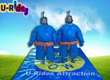 Small Size Hot sale inflatable sumo wrestling suits sport games for kids