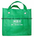 Eyelet Reinforced Handle Non Woven Shopping Bag Tote Bag