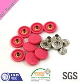 Star Logo Plastic Cap Brass Jacket Snap Buttons