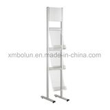 Metal Carpet Display Rack Iron Display Rack for Magazine