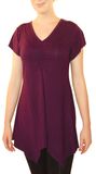 Bamboo Women's Fashion Short Sleeve Top