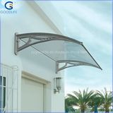 Polycarbonate Plastic Door Canopy, Sun Shade Window Awning