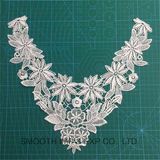 Fashion White Cotton Crochet Fabric Collar Lace for Garment Accessory