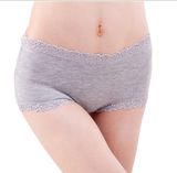 2016 Cheap Customize Cotton/Spandex Knitted Sexy Lace Lady Knickers