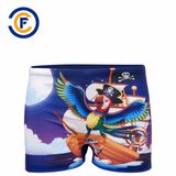 New Design Cartoon Printed Boy Swimwear