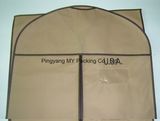 Custom Non-Woven Zippered Men Garment Bags Cover