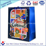 Kraft Paper Printed Gift Paper Bag for Merry Christmas