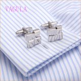 VAGULA Fantasitic Wedding Men Shirt Copper Cuff Link