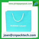 Paper Shopping Carrier Cmyk Pringting with Logo Bag