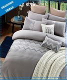 Cotton Polyester Patchwork Duvet Cover (set)