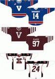 Customized Western Hockey League Vancouver Giants Ice Hockey Jersey