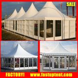High Quality ABS, Glass Wall Pagoda Party Tent