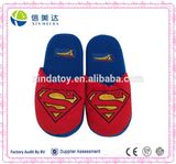 DC Comics Superman Logo 3D Plush Superhero Slipper