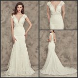 Lace Wedding Dress Mermaid Bridal Wedding Gown Wan42
