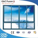 Aluminium Frame Sliding Window Reflective Glass Window