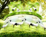100% Cotton 3D Bedding Set 3D Animal Prints Bed Sheet