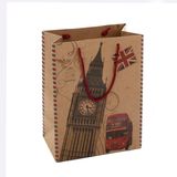 Top Grade Brown Paper Gift Bag Printed Carrier Bags