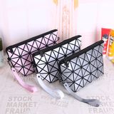 2016 New Vintage Make up Cosmetic Bag Women Bag Toiletries Pouch Travel Multifunction PU Leather Bag