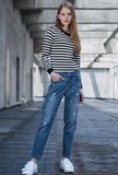 2017 Fashion Women Jeans Women Wholesale Jeans Pants Ladies Hole Style