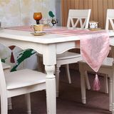 Hand-Made Diamond Ironing Table Runner Decorative Table Flag (JTR-23)