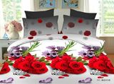 Flower Printed 3D Bedding Set