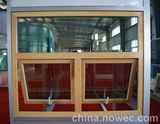 High Quality Standard European Style Solid Oak/Teak Wood Clad Aluminum Awning Window for Residential Building