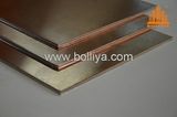 Exterior Interior 3mm 4mm 25mm 10mm 20mm Oxidized Patina Natural Brass Fr Fire Rated Retardant Fireproof Copper Honeycomb Composite Panel for Facade Cladding