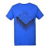 Custom Cotton 3D Printed T-Shirt for Men (M002)