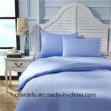 Home Textile Satin Cotton Bedding Set Dyed Duvet Cover