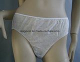 Nonwoven Disposable Underwear/Brier Pant for Woman in Free Size for Travelling