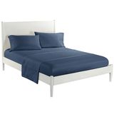 DPF Supply Comfort 1800count Polyester Brushed 4 Piece Solid Color Bed Top Sheet Set China