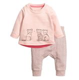 Kids Boys Girls Clothing Sets Toddler Cotton Long Sleeve T-Shirt & Pants