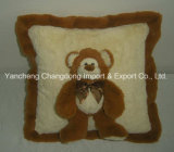 Stuffed Teddy Bear Cushion with Soft Material