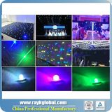 Fireproof LED Twinkling Lights Star Curtain for Wedding Stage Decoration