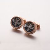 New Arrival Tourbillon Cufflinks Watch Movement Mechanical Cuff Links