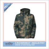 Outdoor Camouflage Double Layer Waterproof 10000mm Jacket