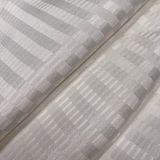 Vertical Stripe Jacquard Satin Imitated Silk for Smooth Nightgown and Underwear