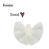 2017 Hot Sale 100% Natural Konjac Towel of Angle Wings