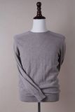 Men's Round Neck Check Pullover