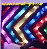 2015 Flexible Display RGB Vision Curtain LED Video Curain for Stage Disco