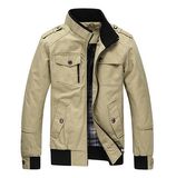 Men Fashionable Cotton Blended Mens Custom Jacket