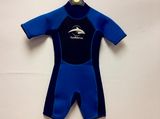 Short Neoprene Surfing Wetsuit with Nylon Fabric (HX15S21)