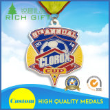 Metal Enamel Souvenir Medal Sport Medal for Football Game