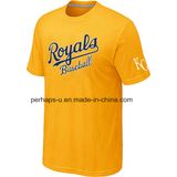 Breathable Microfiber Material Mens Baseball Jersey with Print Logo