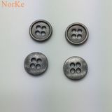 Alloy 4 Holes Metal Button Sewing on Apparel