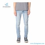 2017 Popular Diestressed Light Blue Denim Jeans for Men by Fly Jeans