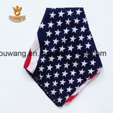 Wholesale National Flag Printed Cotton Square Scarf